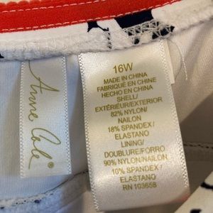 Anne Cole swim suit 16w